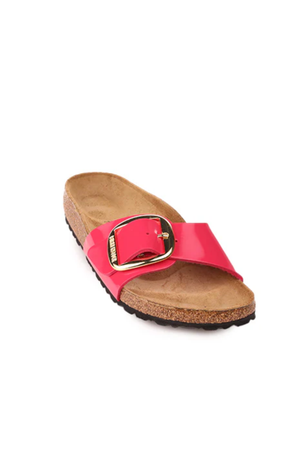 Madrid Big Buckle Patent Fuchsia Fusion Birko-flor Étroit