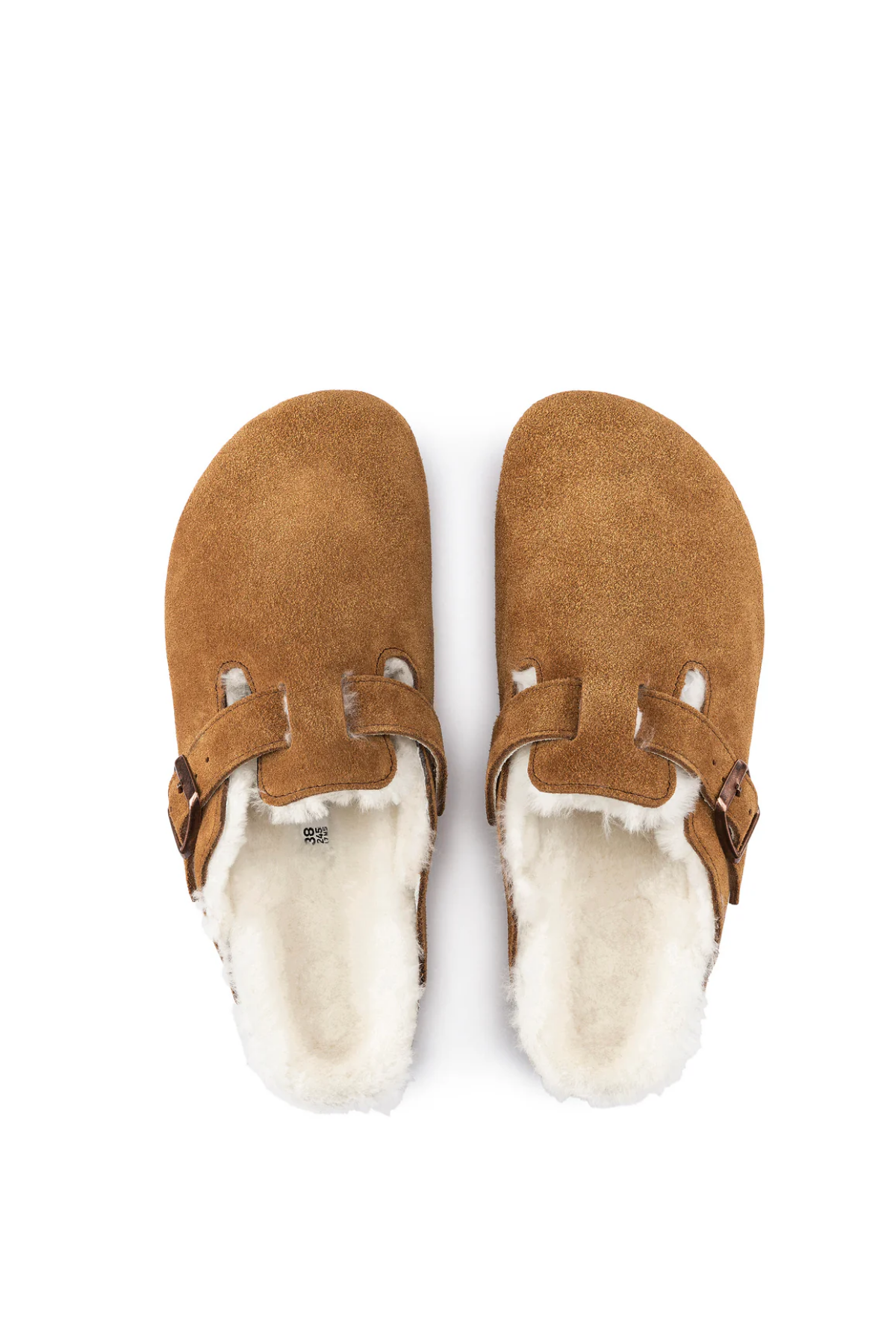 Boston Shearling Mink Suede Leather/Shearling Regular
