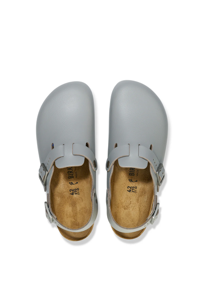 Tokio Pro Gunmetal Grey en cuir naturel enduit de PU étroit
