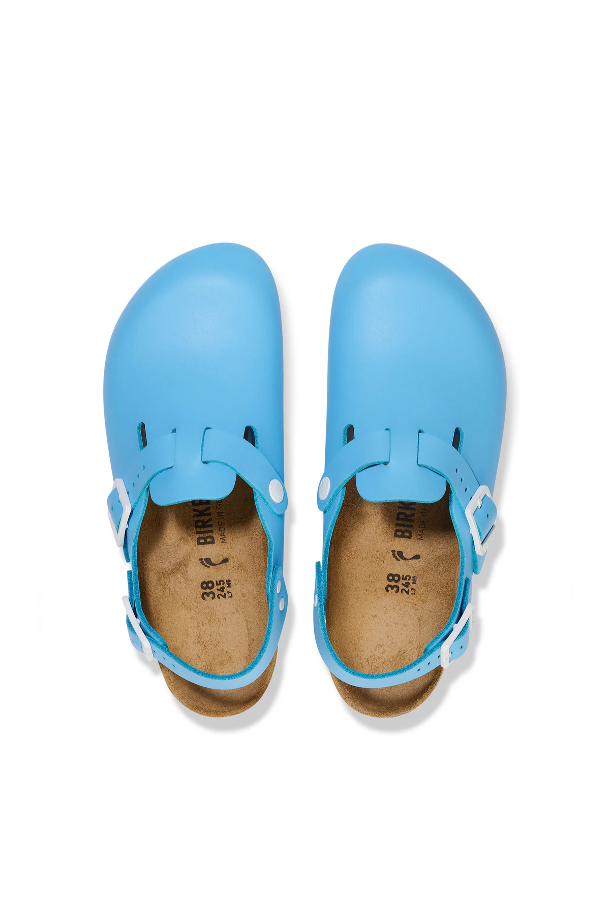 Tokio Pro Sky Blue Cuir Naturel Enduit PU Normal
