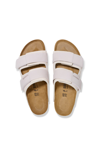 Uji cuir suédé/nubuck blanc cassé Regular
