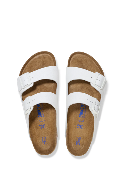 Arizona Sfb White Smooth Leather Étroit