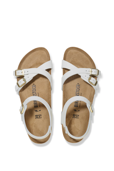 Kumba Antique White Nubuck Leather Regular