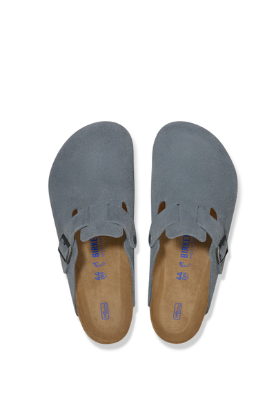 Boston Sfb Basalt Grey Suede Leather Regular