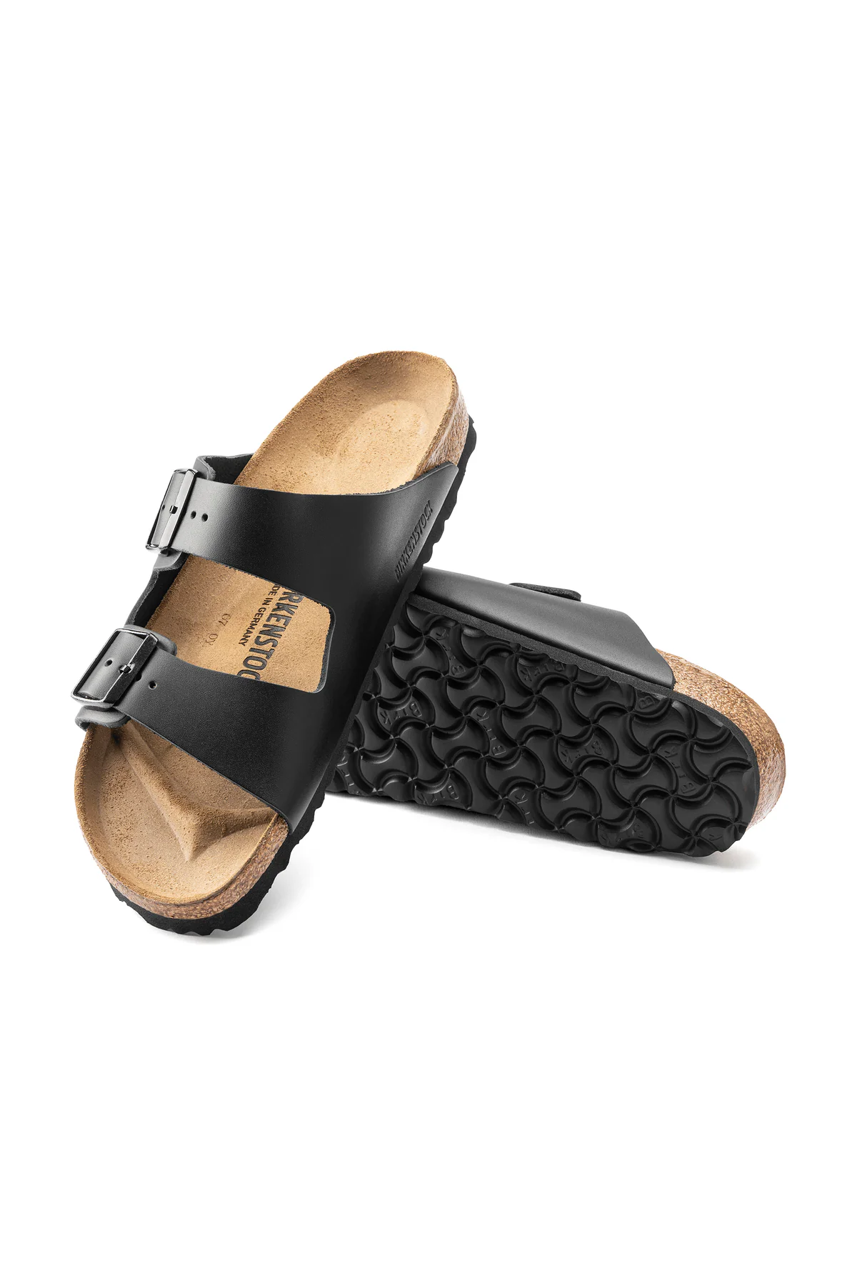 Arizona Noir Cuir Lisse Regular
