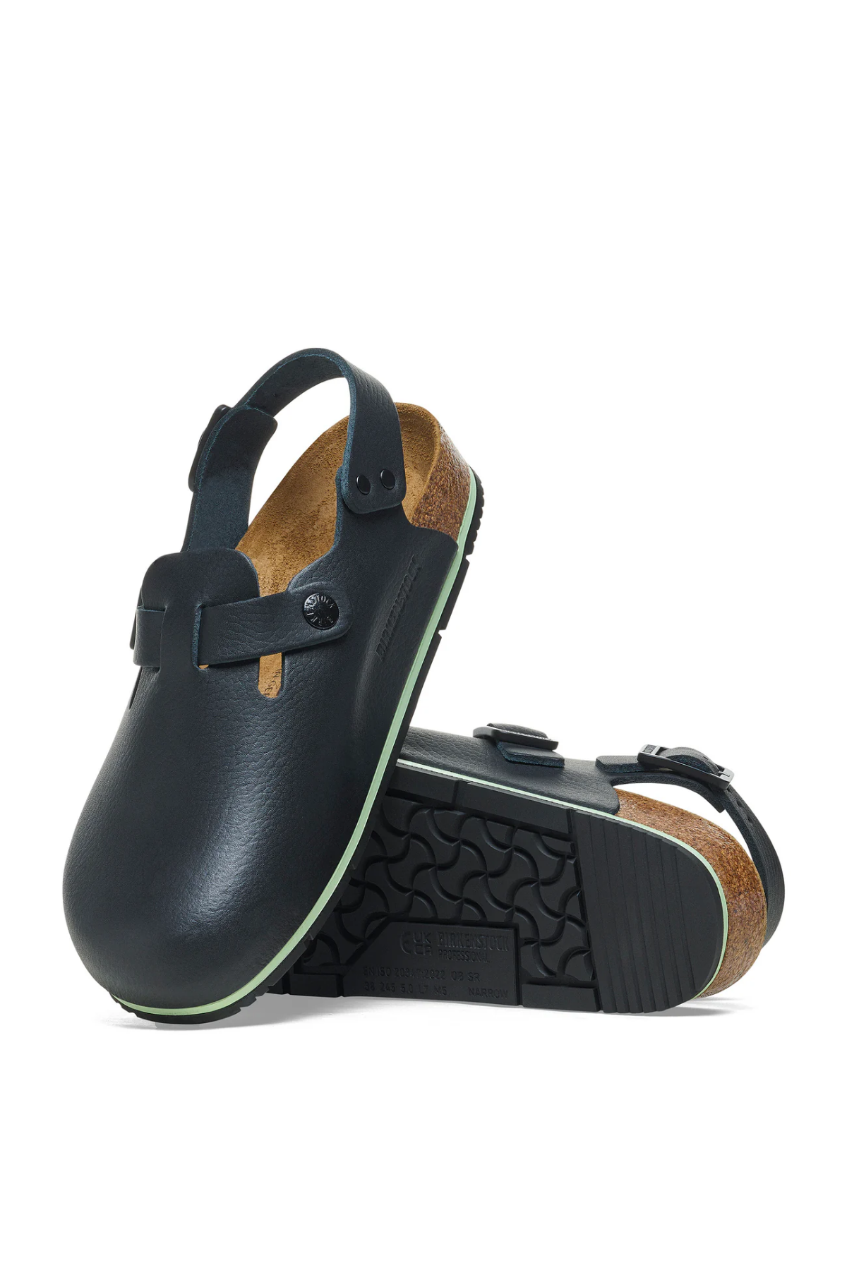 Tokio Pro Black Pu Coated Natural Leather Narrow