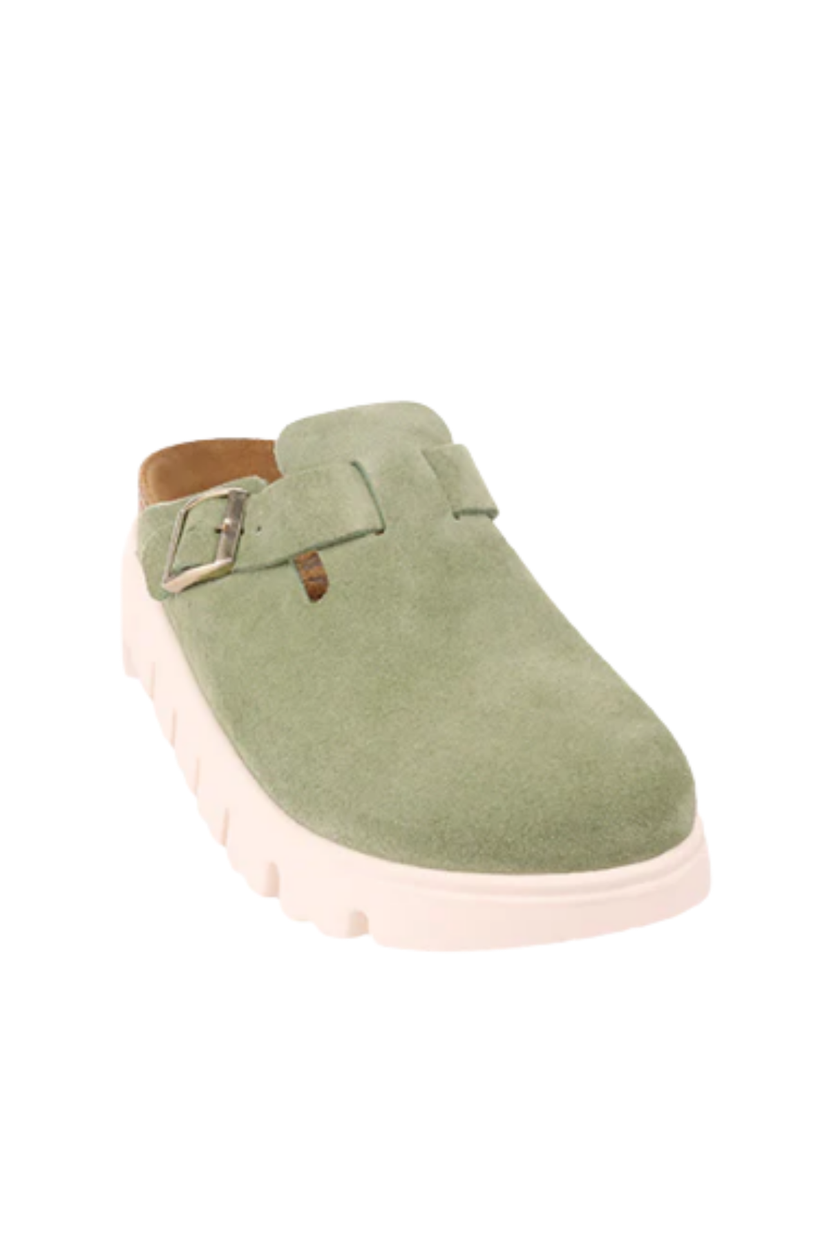 Boston Chunky Green Tea Leather Narrow