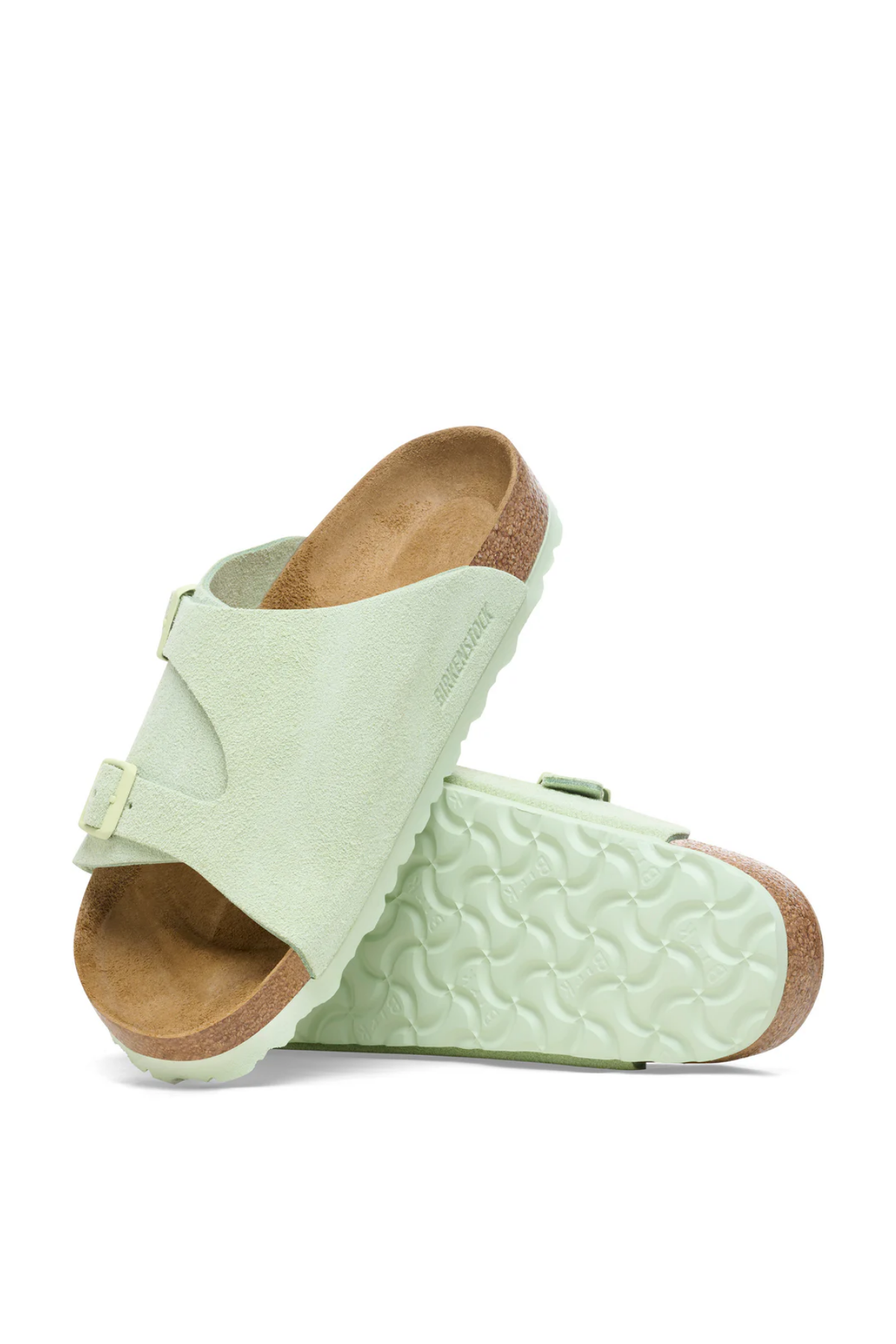 Zurich Faded Lime Daim Cuir Standard