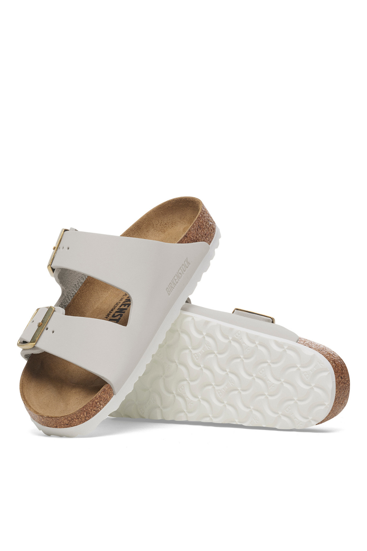 Arizona Cuir nubuck blanc antique Regular