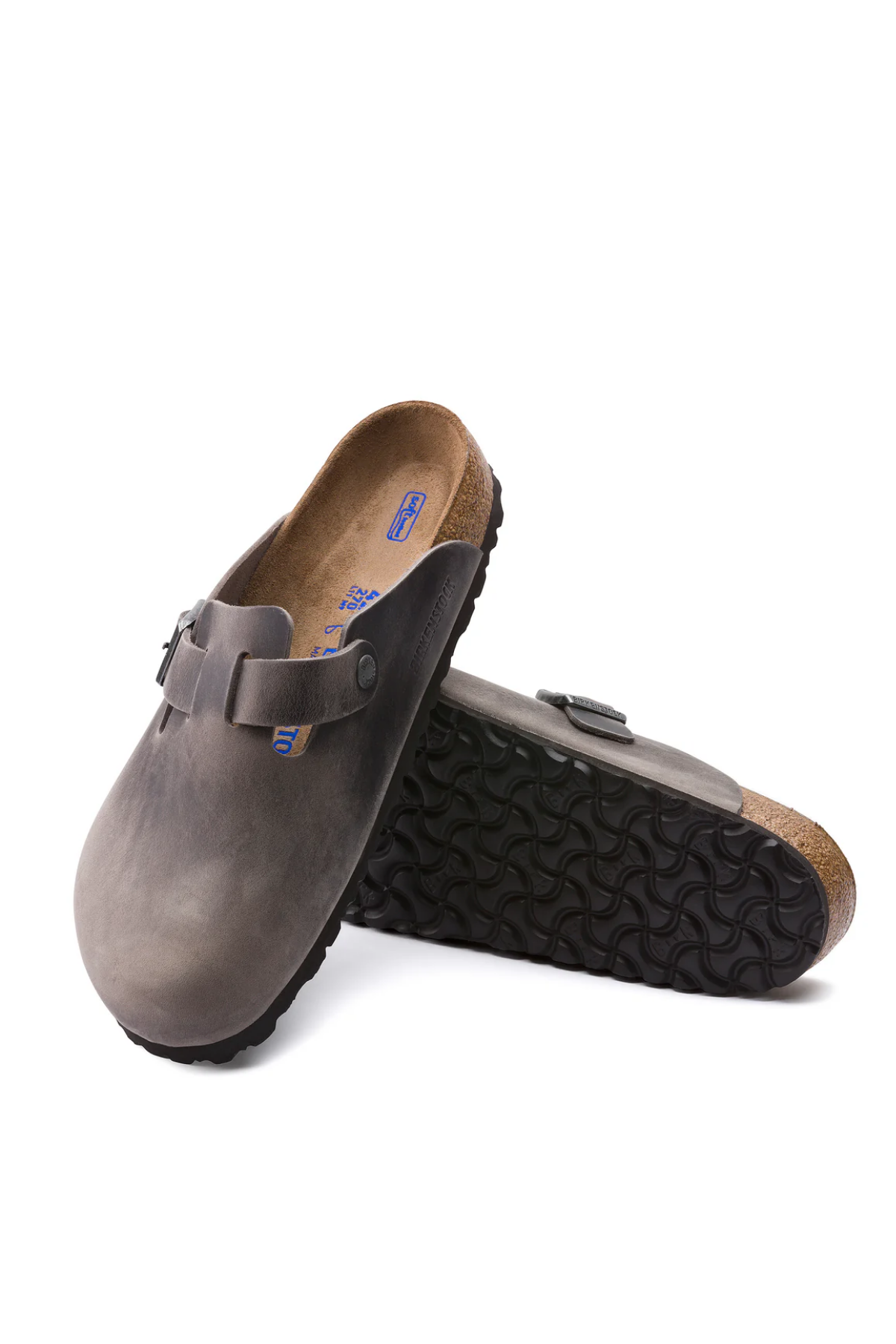 Boston Sfb Iron Oiled Leather Narrow