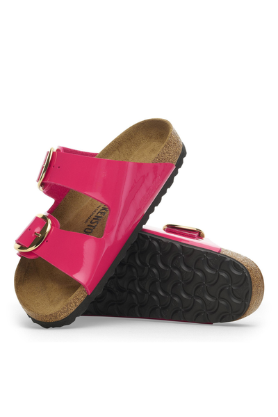 Arizona Big Buckle Patent Fuchsia Fusion Birko-flor Étroit