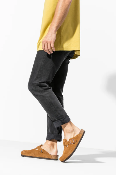 Boston Sfb Daim Cuir Visone Régulier