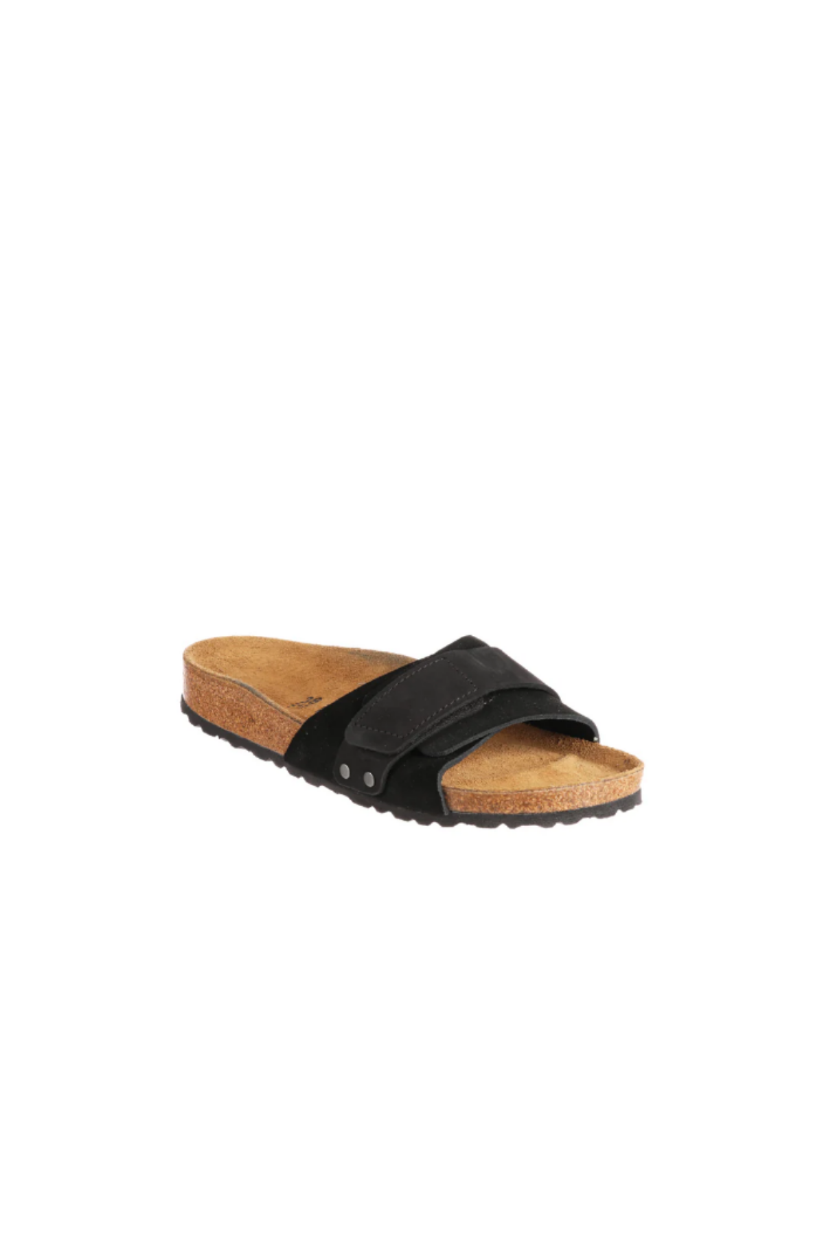 Oita cuir suède/nubuck noir étroit