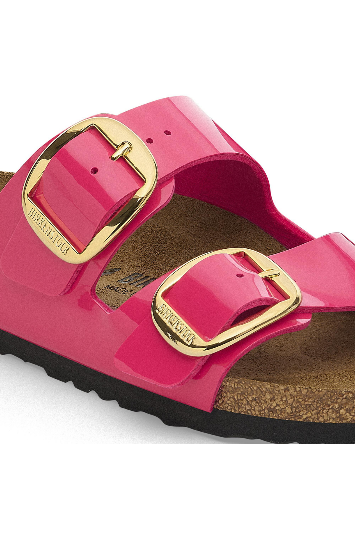 Arizona Big Buckle Patent Fuchsia Fusion Birko-flor Étroit