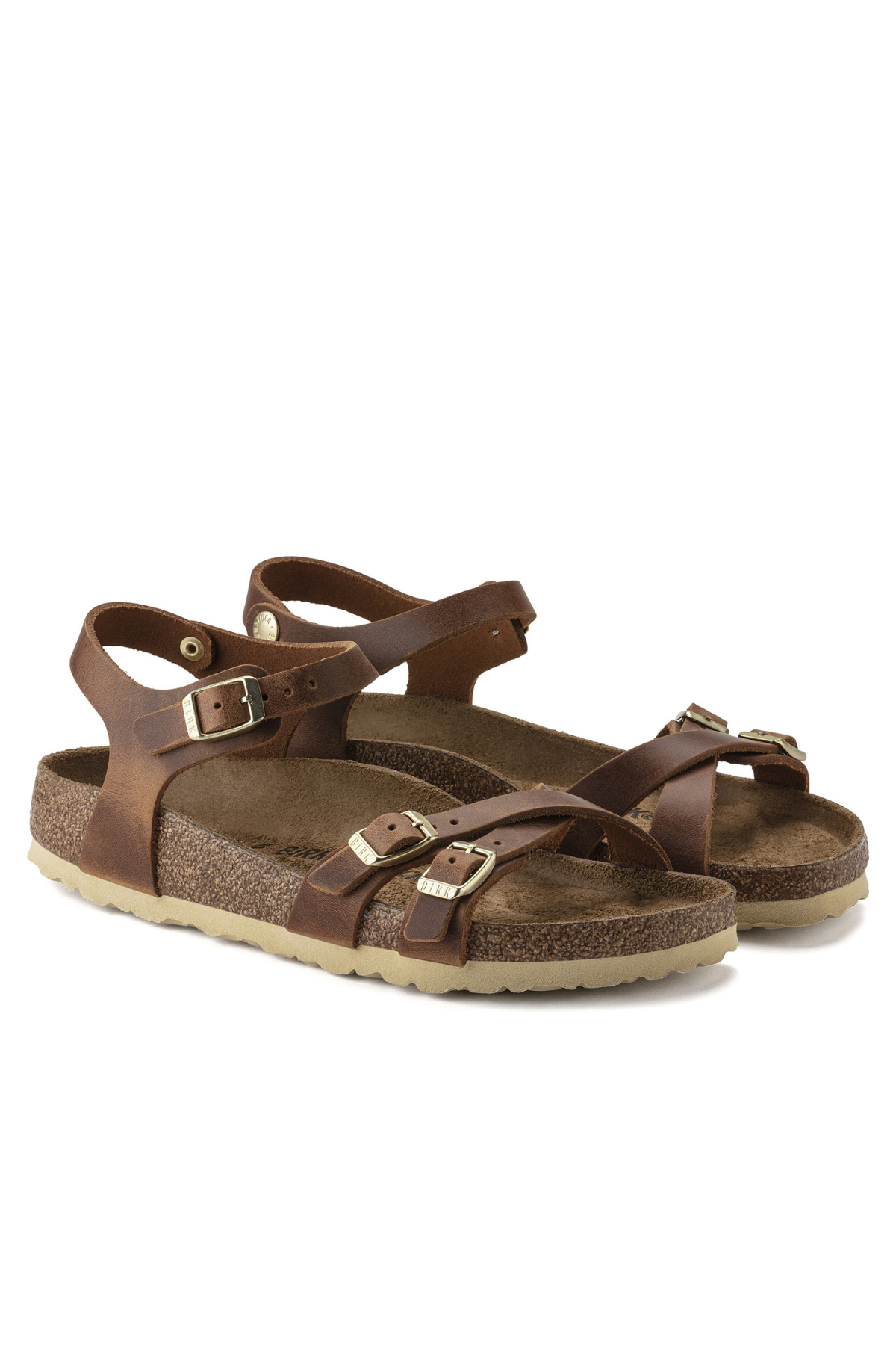 Kumba Cognac Oiled Leather Narrow