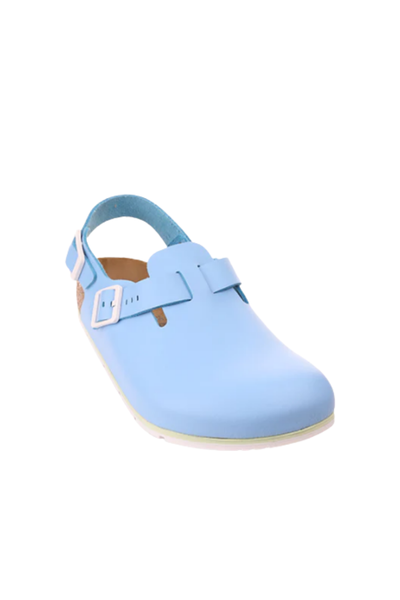 Tokio Pro Sky Blue Cuir Naturel Enduit PU Normal