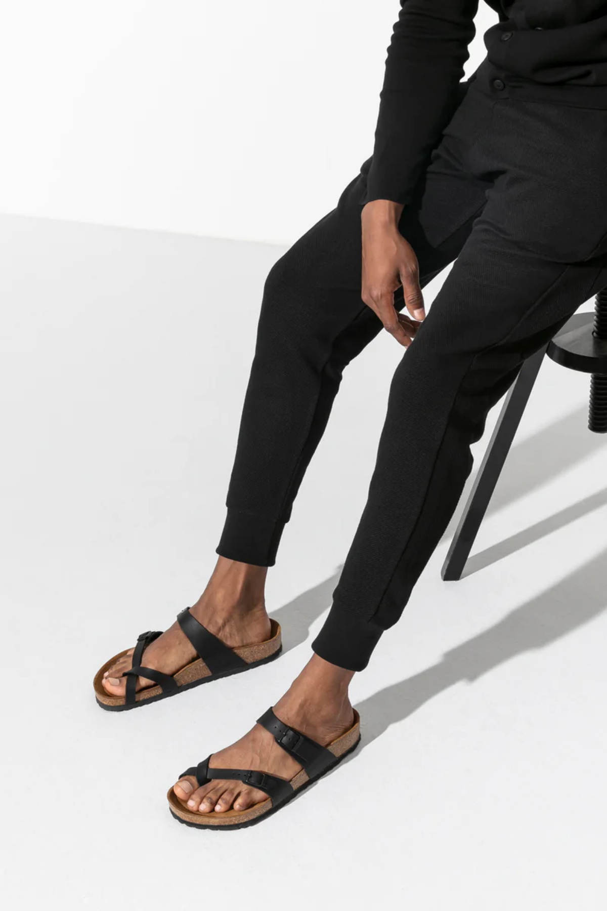 Mayari Black Birko-flor Narrow