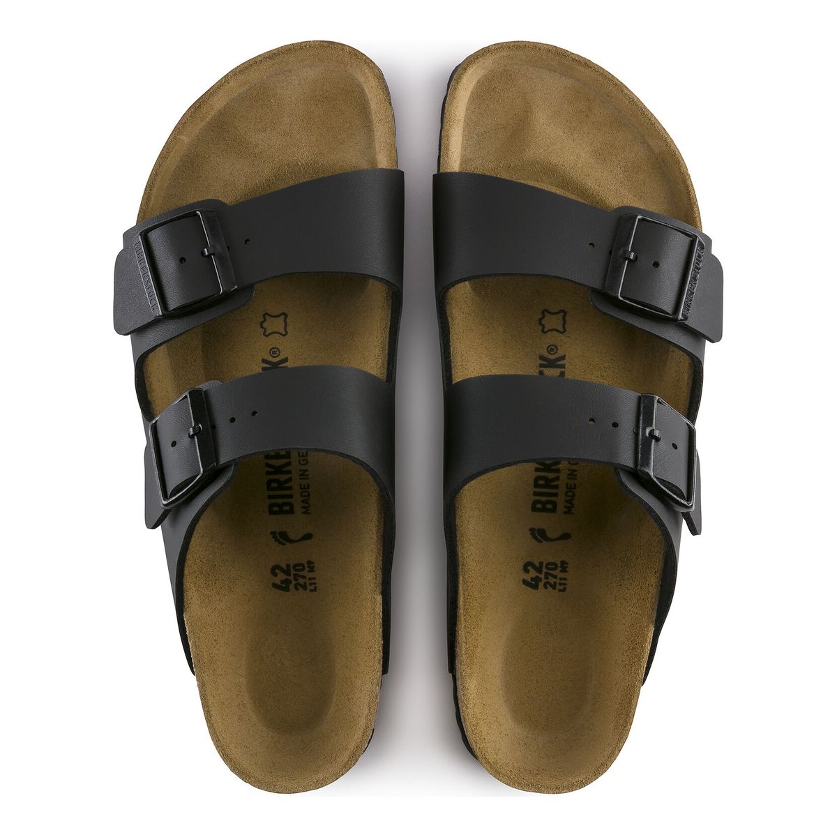 Arizona Birko-Flor Sandal Black