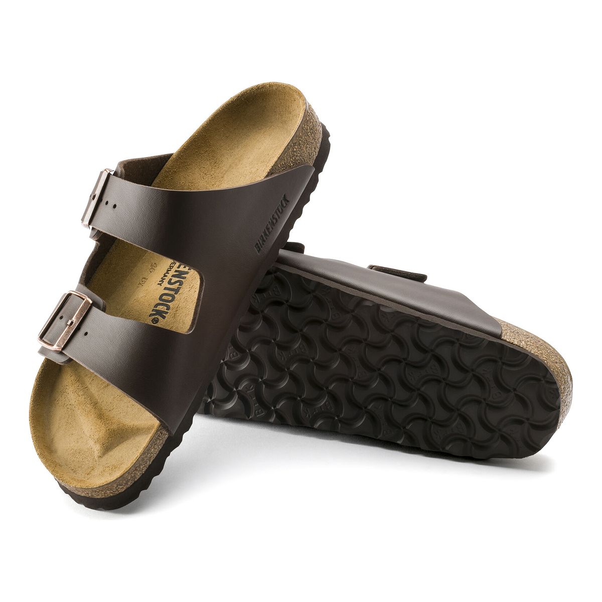 Arizona Birko-Flor Sandal Brown