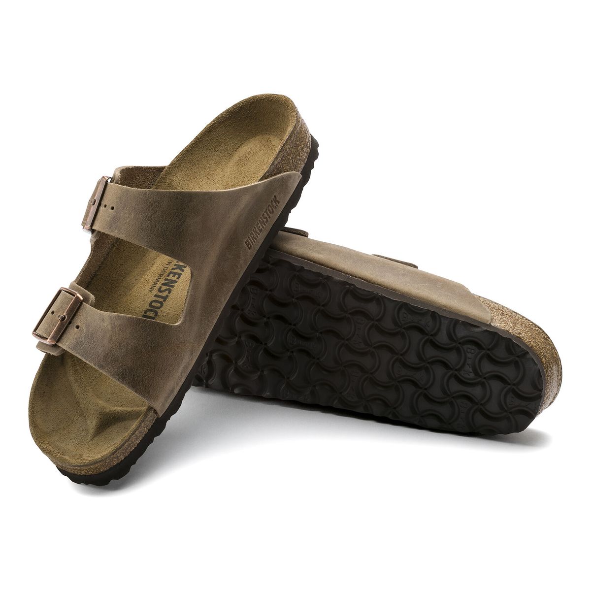 Arizona Oiled Leather Sandal Tobacco