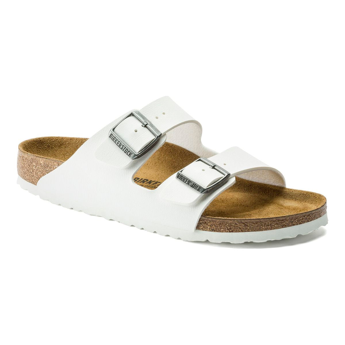 Arizona Birko-Flor Sandal White