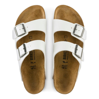 Arizona Birko-Flor Sandal White