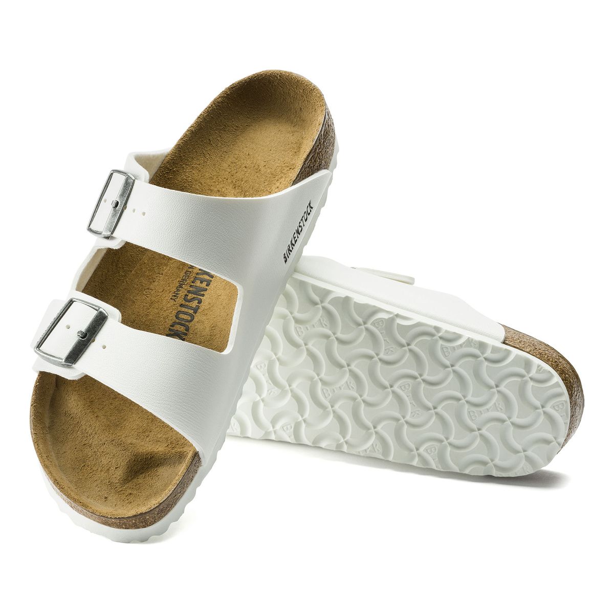 Arizona Birko-Flor Sandal White
