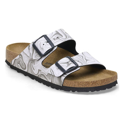 Arizona Birko-Flor Sandal Marble Black
