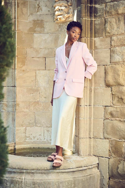 Arizona Suede Leather Light Rose