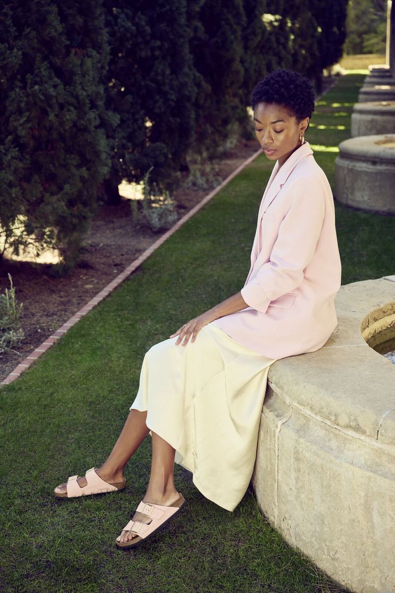 Arizona Suede Leather Light Rose