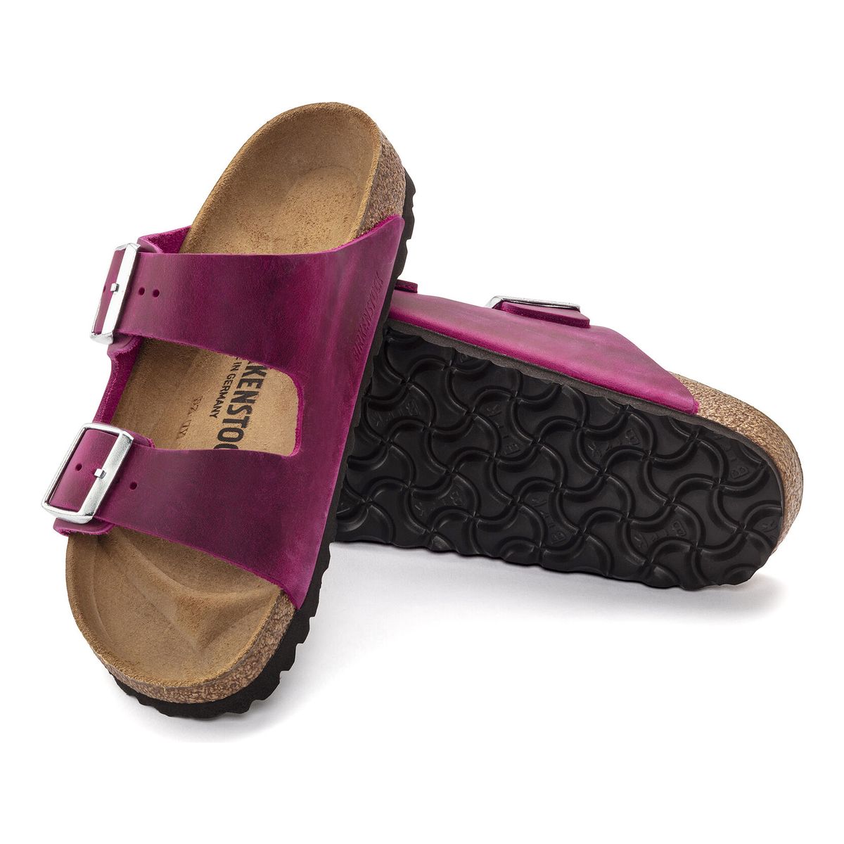 Arizona Oiled Leather Fuchsia