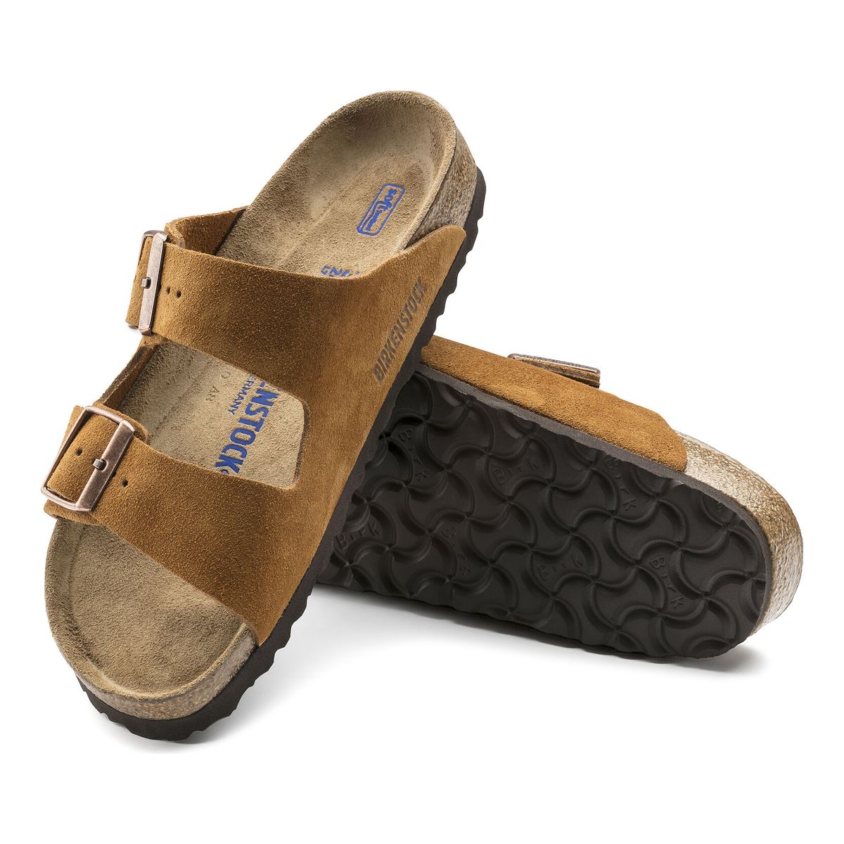 Arizona Soft Footbed Mink Suede
