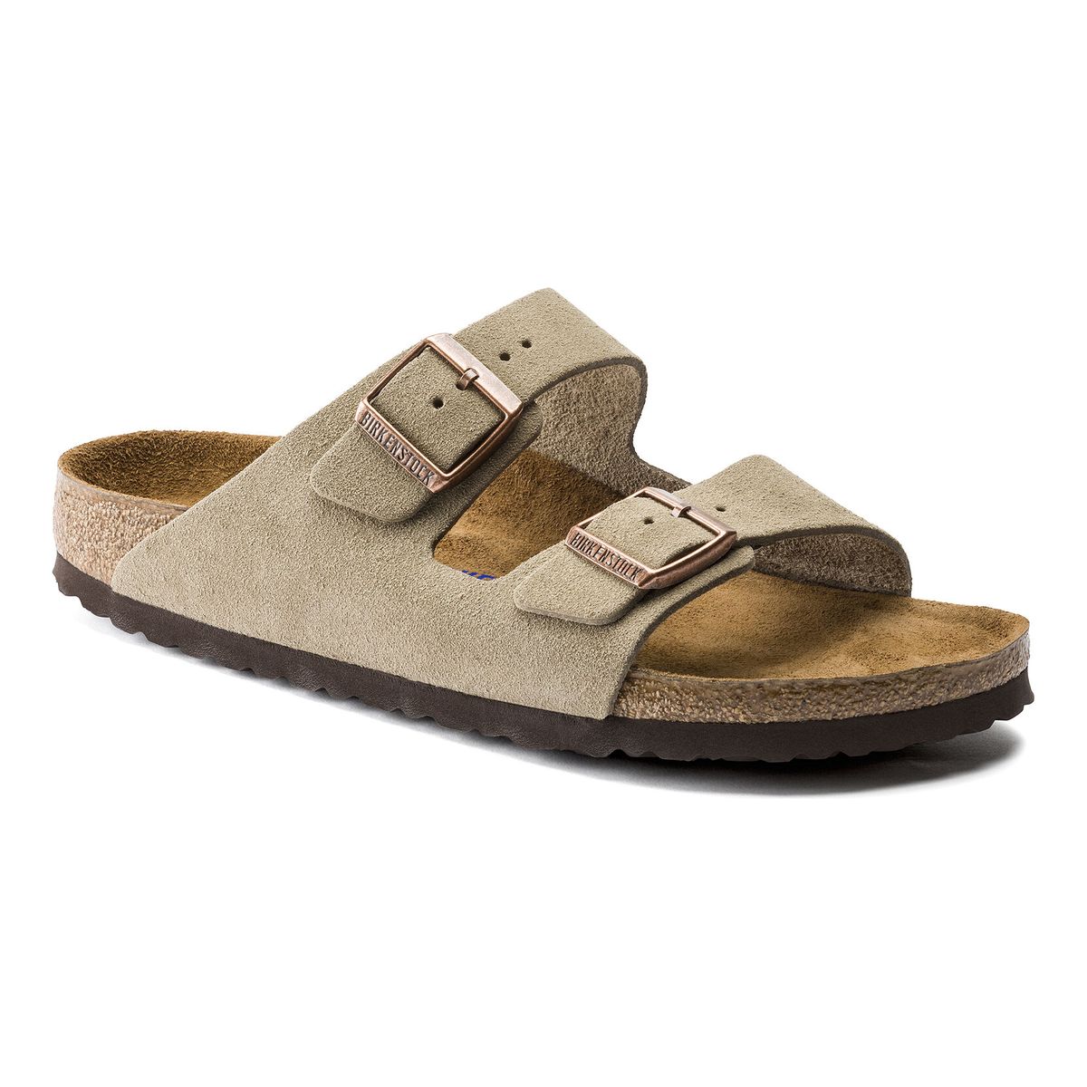Arizona Soft Footbed Taupe Suede