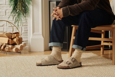 Arizona Soft Footbed Taupe Suede