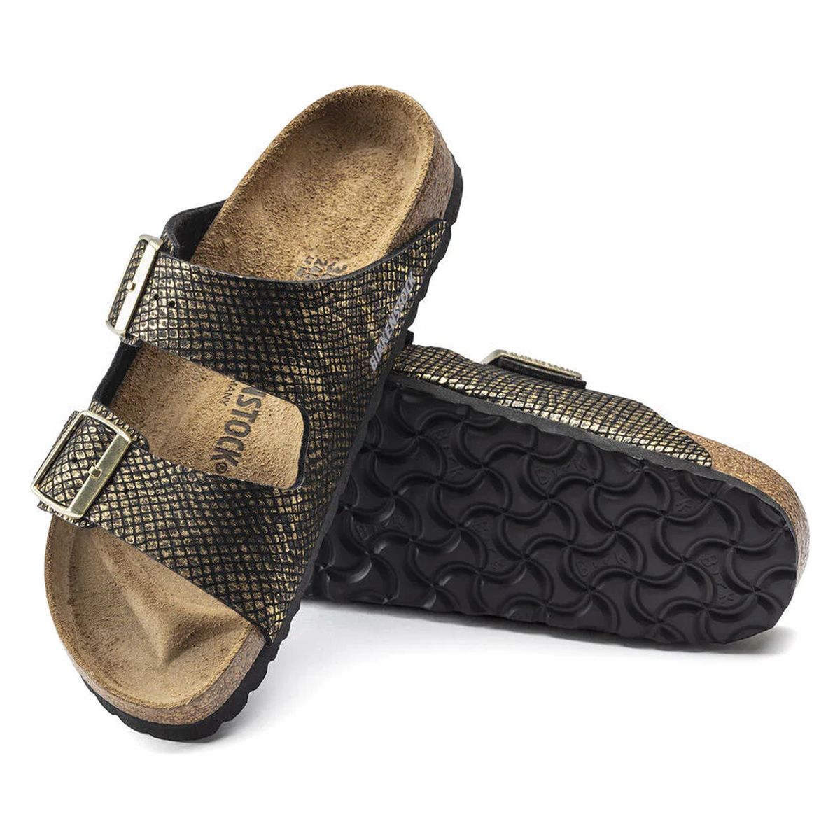 Birken®Stock Women's Arizona in Shiny Python