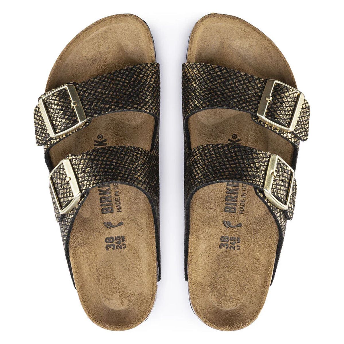 Birken®Stock Women's Arizona in Shiny Python