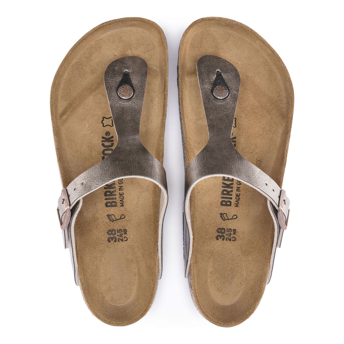 Birken®Stock Gizeh Birko-Flor in Taupe