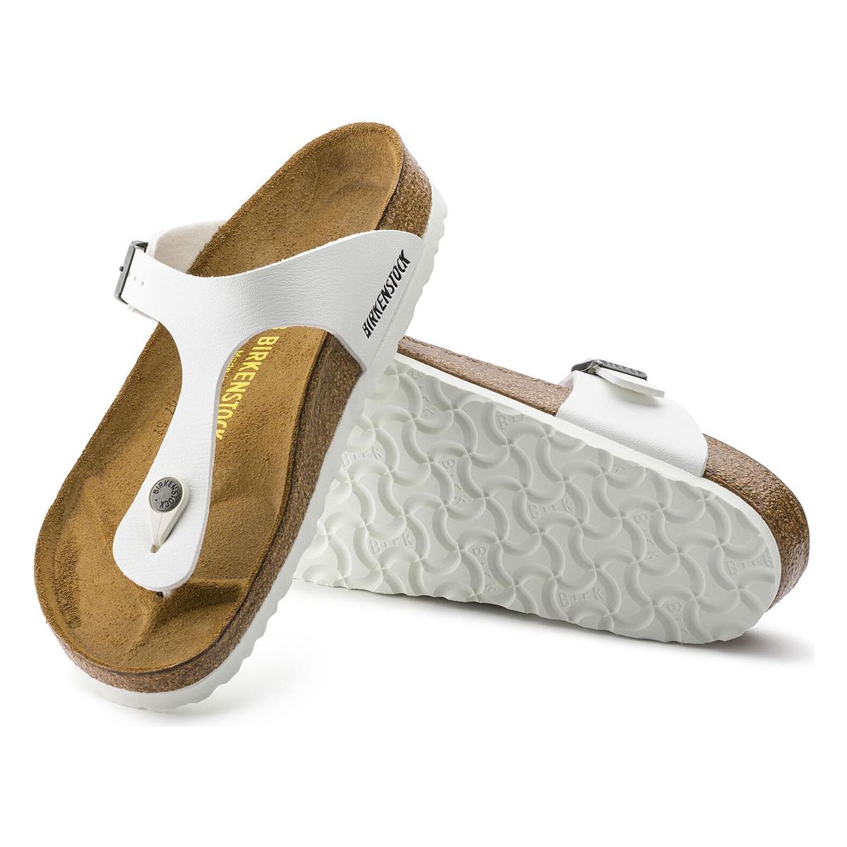Birken®Stock Gizeh Birko-Flor en blanc