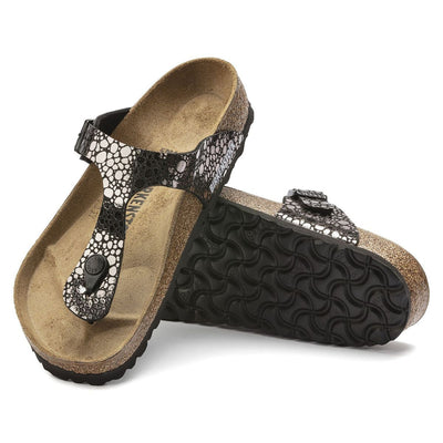 Birken®Stock Gizeh Birko-Flor en Noir Métallisé