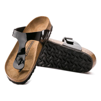 Birken®Stock Gizeh Birko-Flor in Black Patent