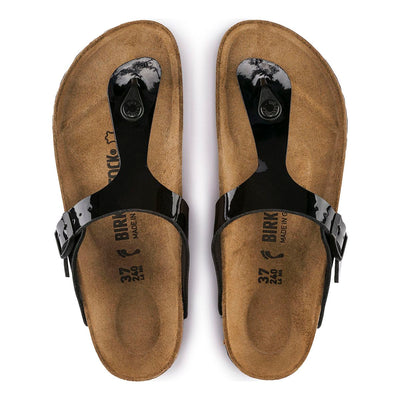 Birken®Stock Gizeh Birko-Flor in Black Patent