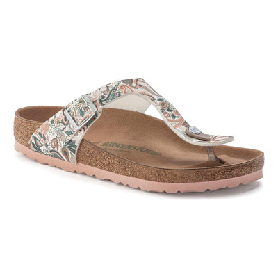 Birken®Stock Gizeh Vegan White Floral