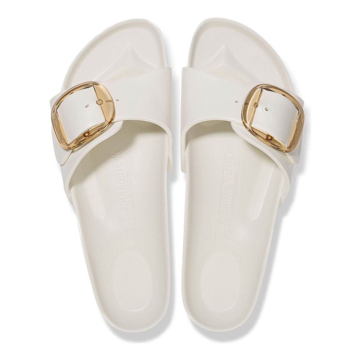 Birken®Stock Madrid Big Buckle EVA in Eggshell