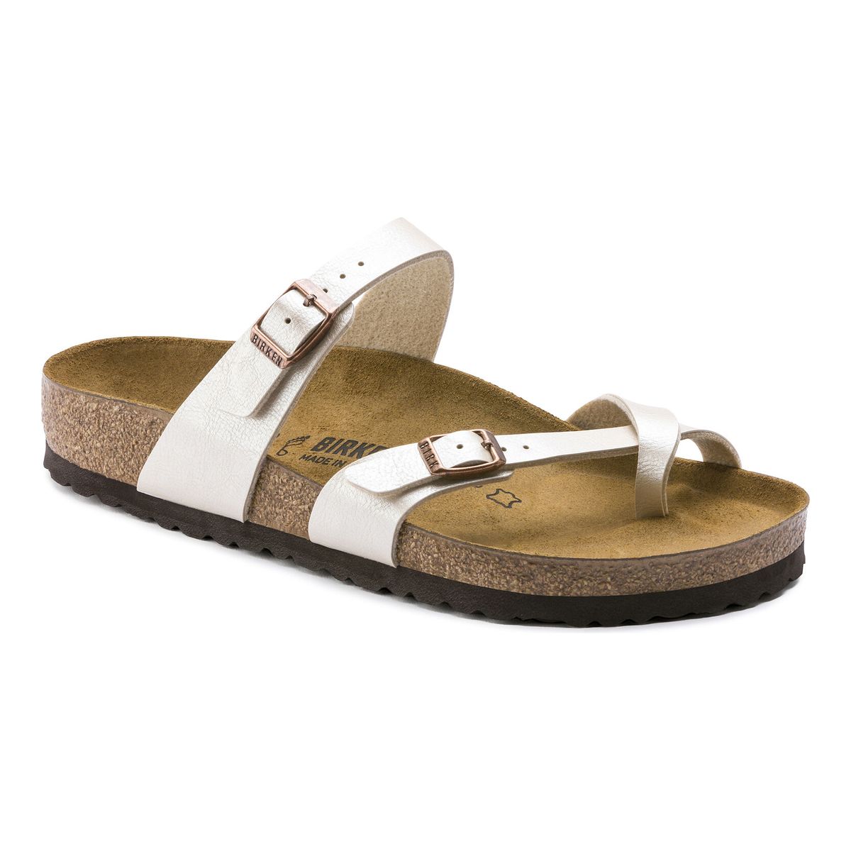 Women's Mayari Birko-Flor Perle Blanche