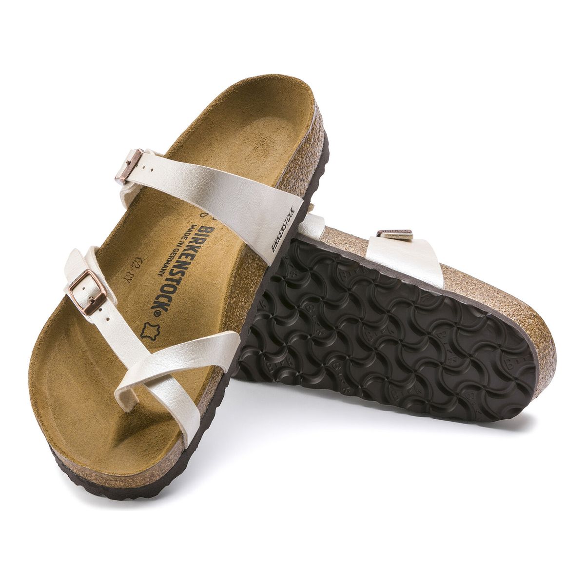Women's Mayari Birko-Flor Perle Blanche