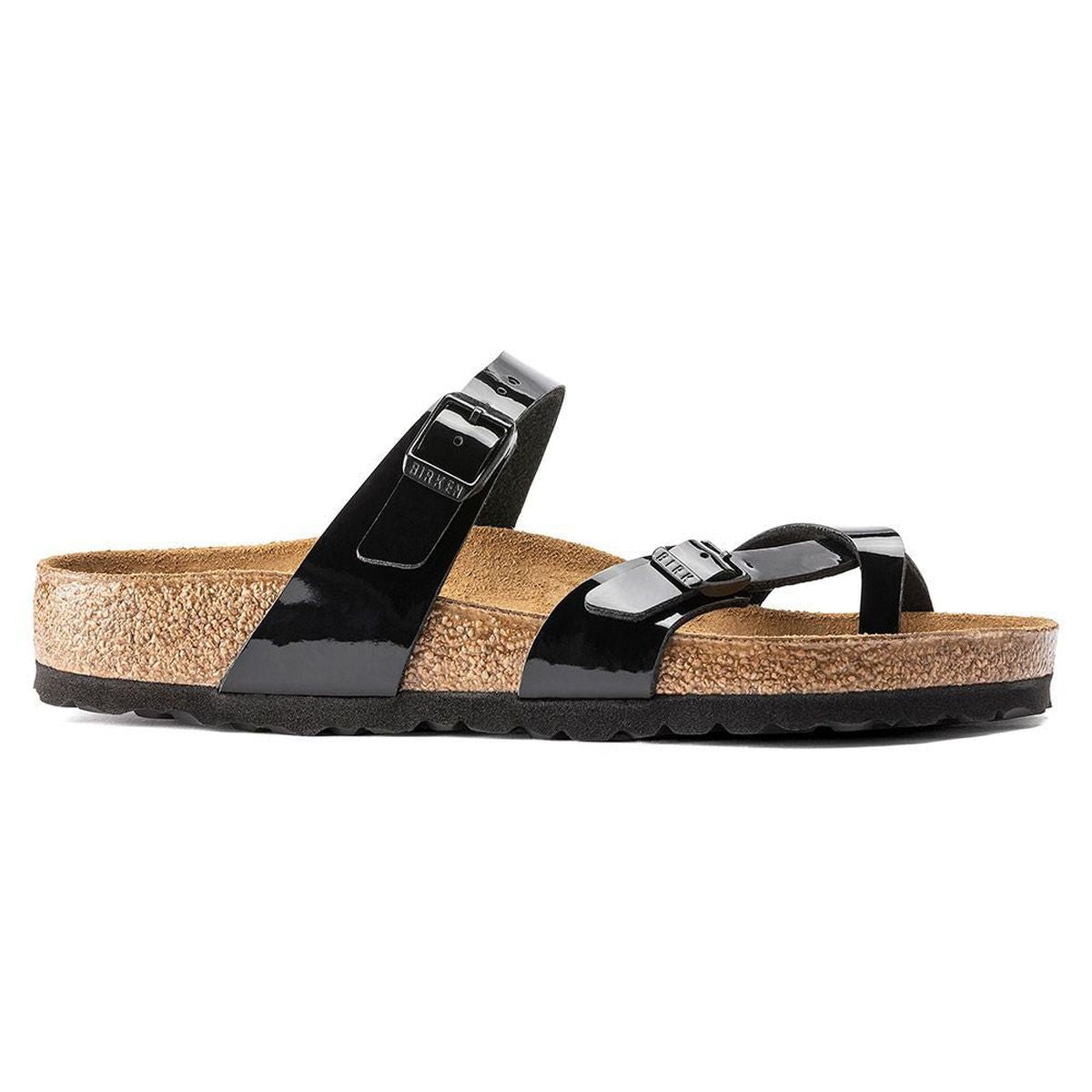 Mayari Birko-Flor Femme en Noir Laqué
