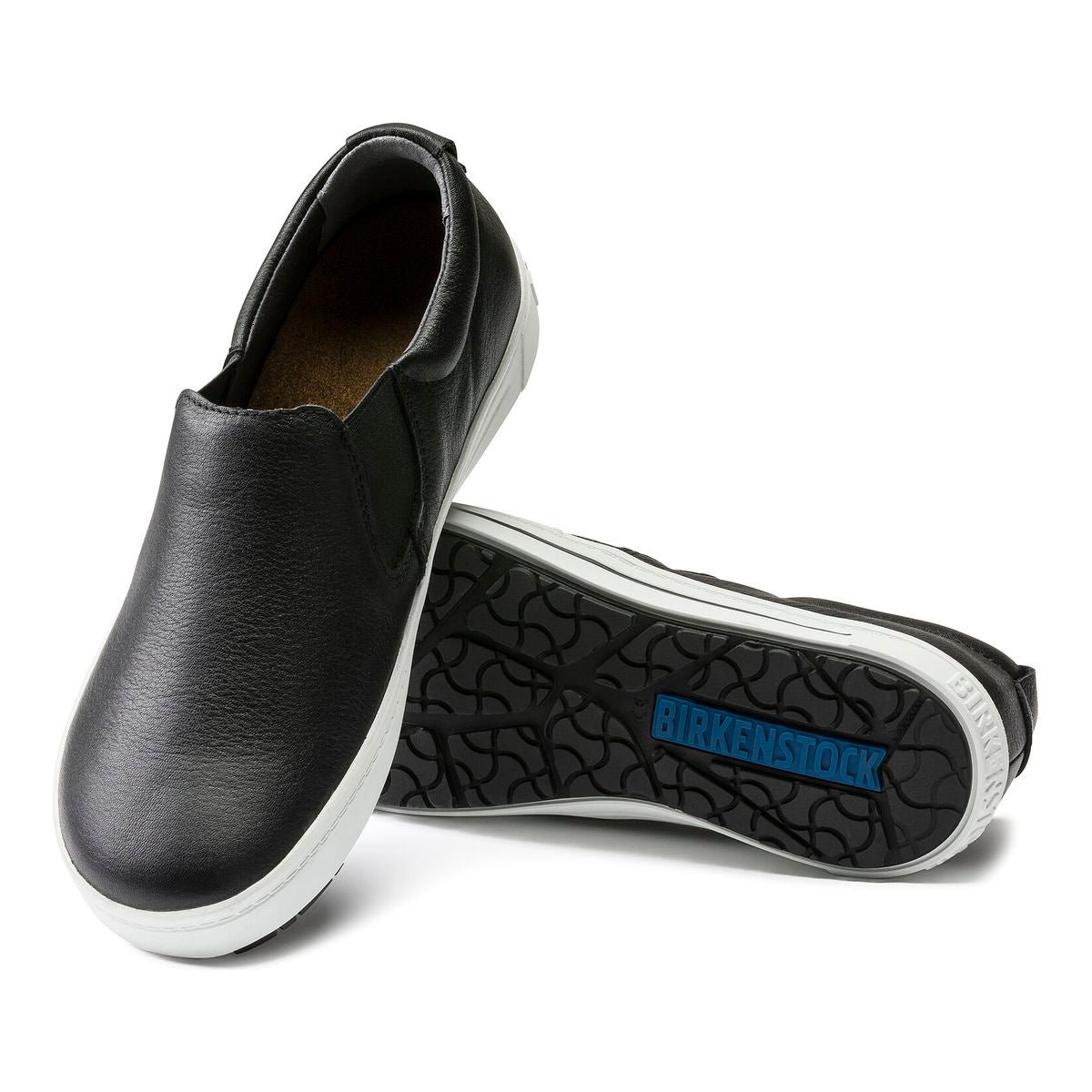 Birken®Stock QO400 Slip on Unisex Work Sneaker in Black