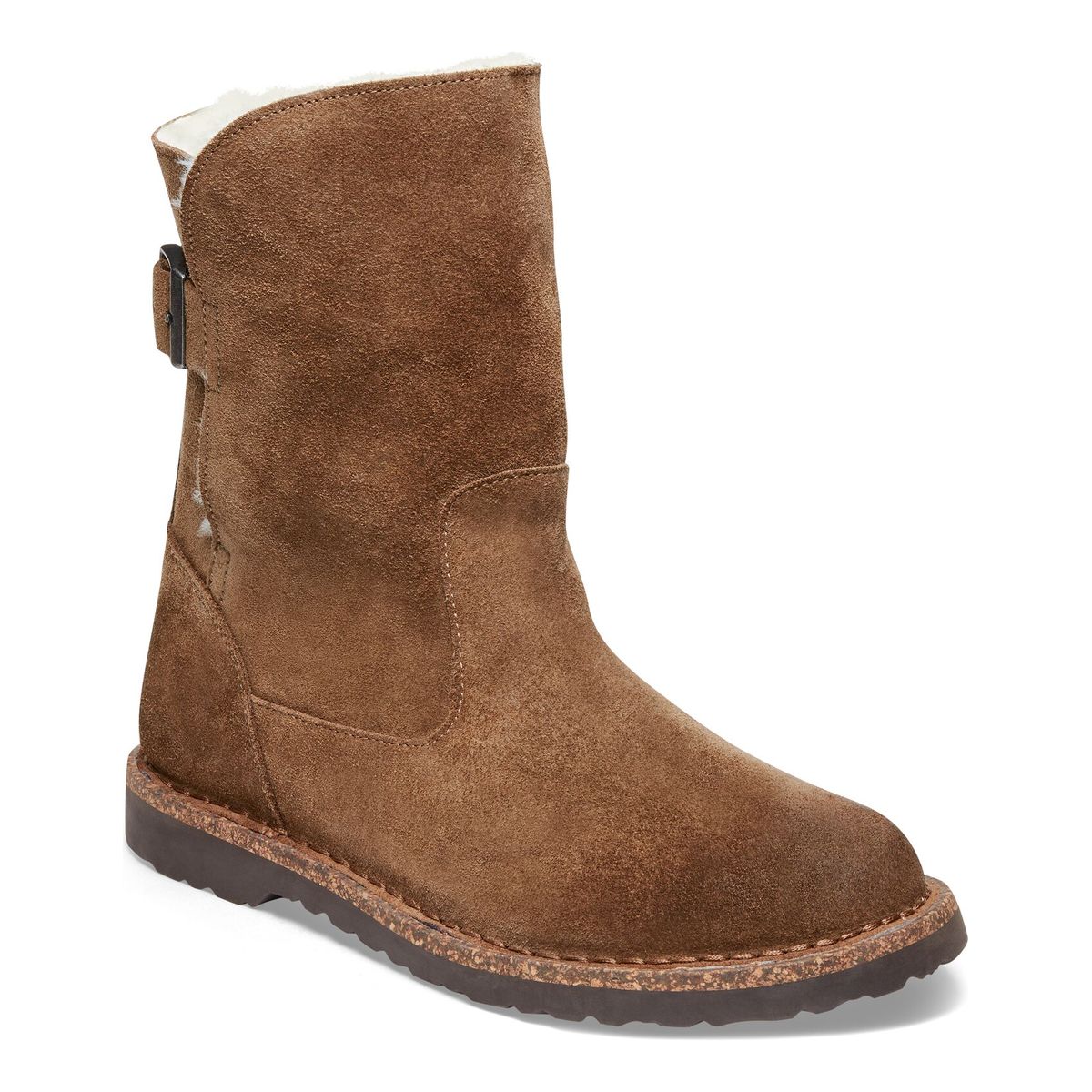 Birken®Stock Uppsala Pull On Shearling Boot in Dark Tea