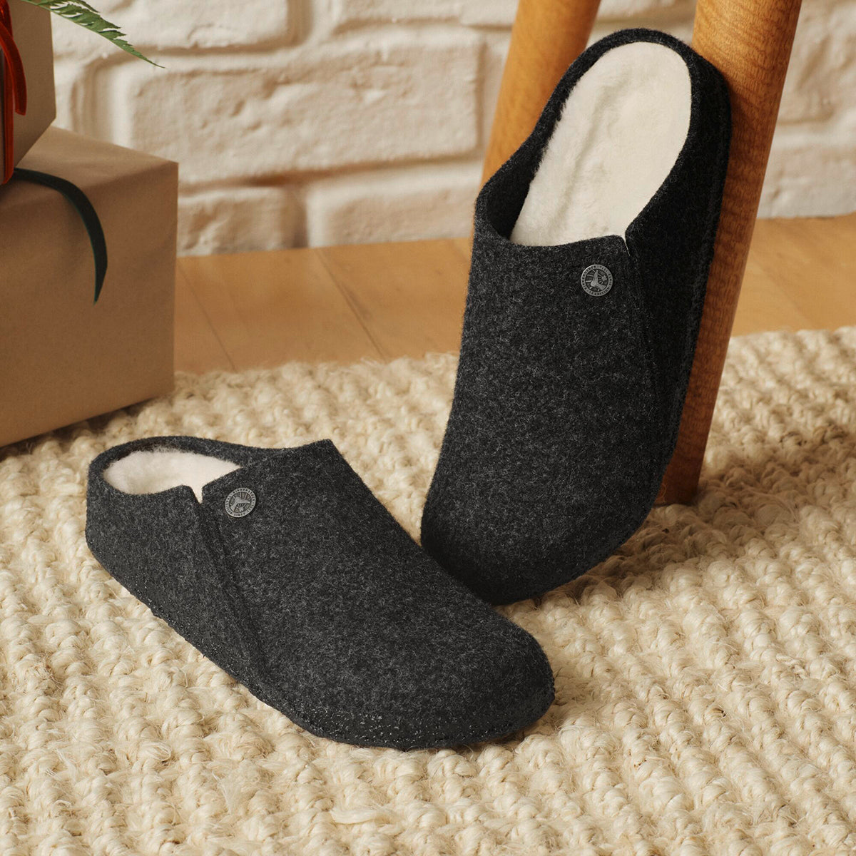 Birken®Stock Men's Zermatt Shearling in Black