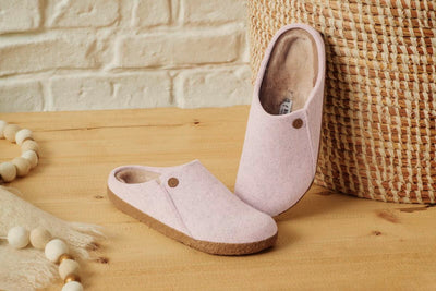 Birken®Stock Women's Zermatt Shearling in Light Rose